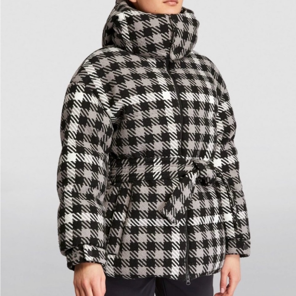 NWT Perfect Moment Star Gingham Down Jacket Women’s Size S